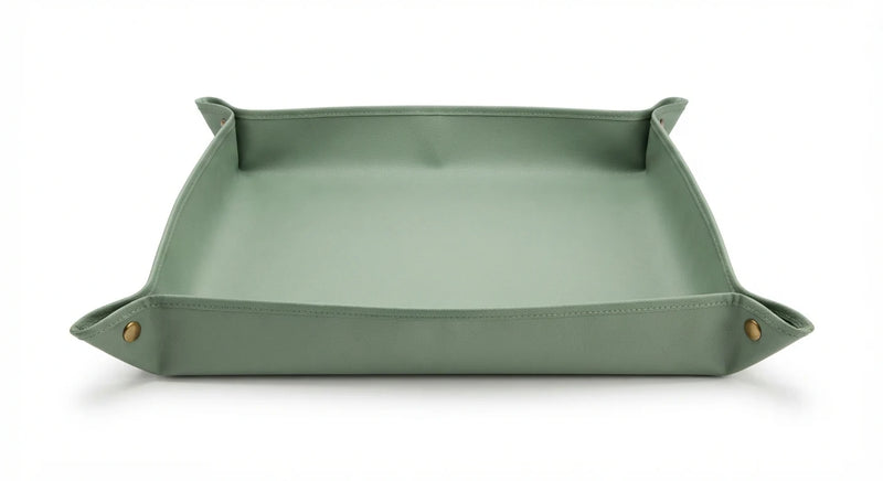 White background image of foldable potting tray