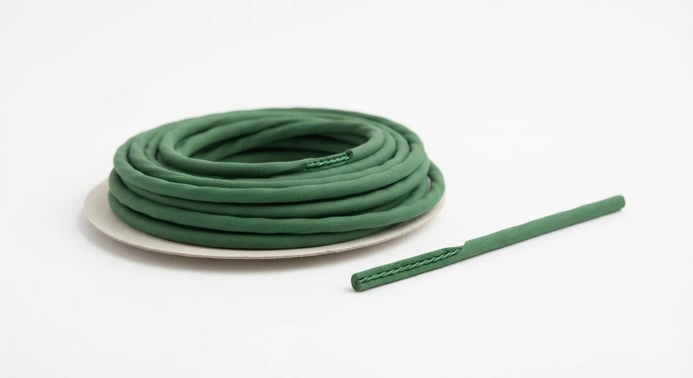 Alternate angle of reusable soft twist plant ties roll