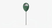 Alternate angle of soil moisture meter for houseplants and container plants